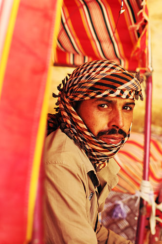 Portrait in Petra, Jordan