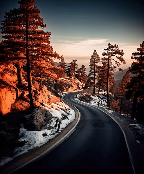 Herbst im Yosemite Nationalpark von fernlichtsicht