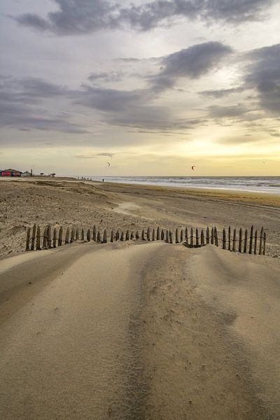 Beach, wind and sea by Dirk van Egmond