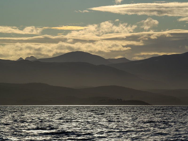 Mountains in the Beagle Channel by Joost Doude van Troostwijk