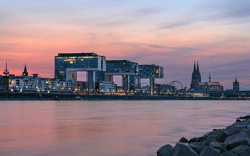 Panorama of Cologne, Rhineland, Germany