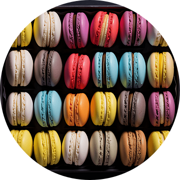 Betoverende Macarons in heerlijke felle Kleuren van Karina Brouwer