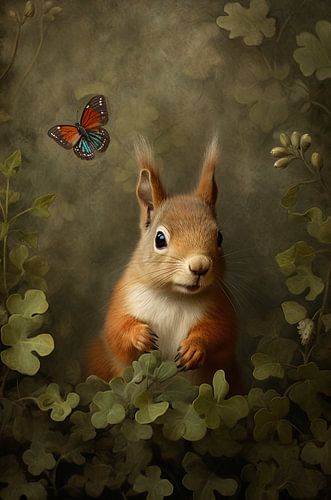 Hallo vanuit de boom