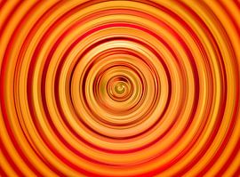 Orange it is... (Oranje Retro Mandala)