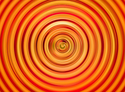 Orange it is... (Orange Retro Mandala)