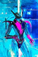 Alien-Woman abstract