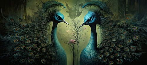 Art du paon