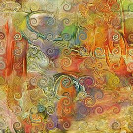 Spiralen Morbide 77 van Claudia Gründler