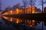 Catharijnesingel à Utrecht entre Martinusbrug et Schroeder van der Kolkstraat (sans bus) par Donker Utrecht Aperçu