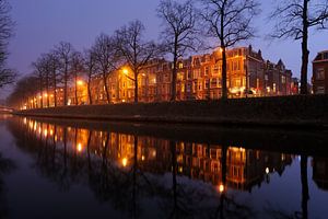 Catharijnesingel in Utrecht tussen de Martinusbrug en de Schroeder van der Kolkstraat (zonder bus) van Donker Utrecht