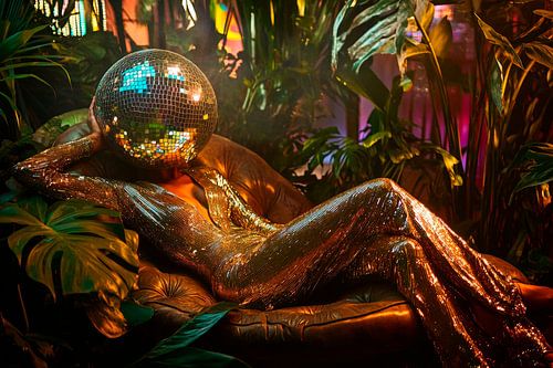 Futuristische disco-look in de jungle