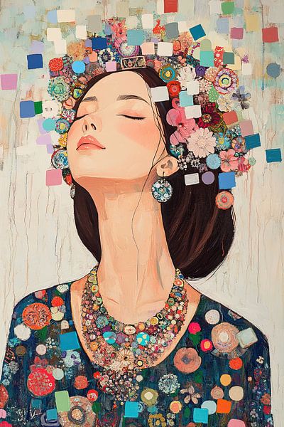 Colourful Serenity by Eye catching paintings