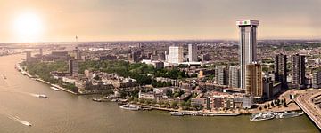 Rotterdam met een zomerse warme gloed van Omni VR