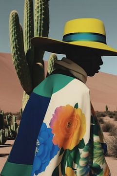 Contemporary art: "Cactus" van Carla Van Iersel