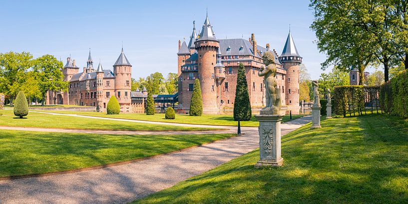 Panorama van Kasteel De Haar van Henk Meijer Photography