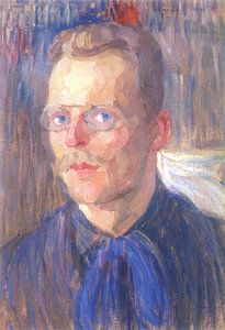Alexander Bogomasow - Selbstporträt (1907)