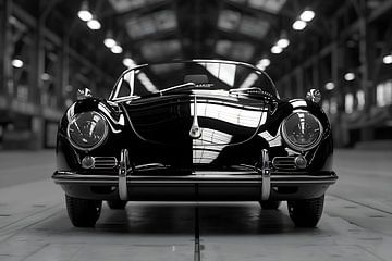 oude porsche van PixelPrestige