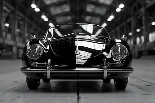 oude porsche van PixelPrestige