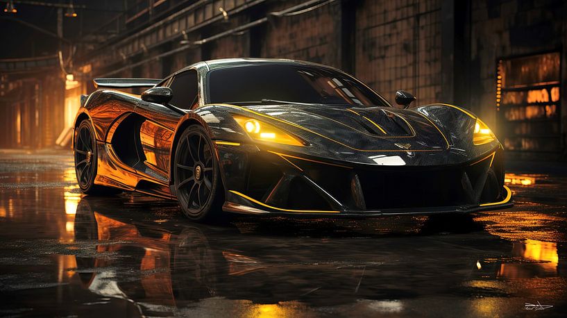 supercar by Gelissen Artworks