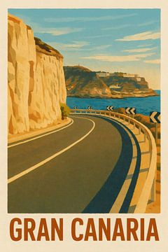 GRAN CANARIA - Coastal road with a view