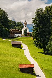 Wamberg, Bayern, Süddeutschland