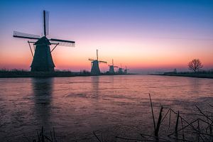 Lever de soleil Kinderdijk 4