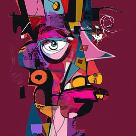 Moderner abstrakter Picasso von Kunst Laune