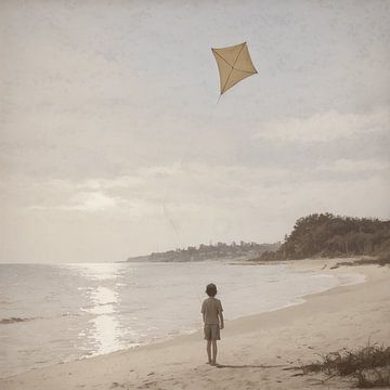 Vliegeren bij de Zee van Matteo Bellini