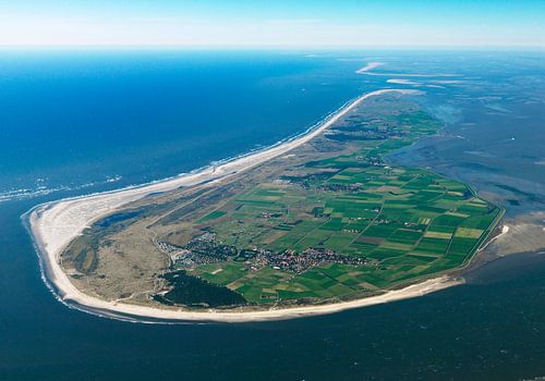 Ameland from the air