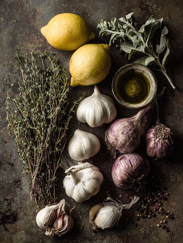 Rauwe ingredienten als compositie