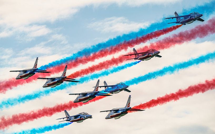 Patrouille Acrobatique de France 2018. by Jaap van den Berg