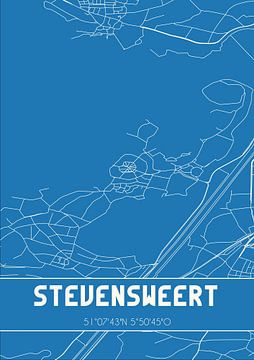 Plan d'ensemble | Carte | Stevensweert (Limbourg) sur Rezona