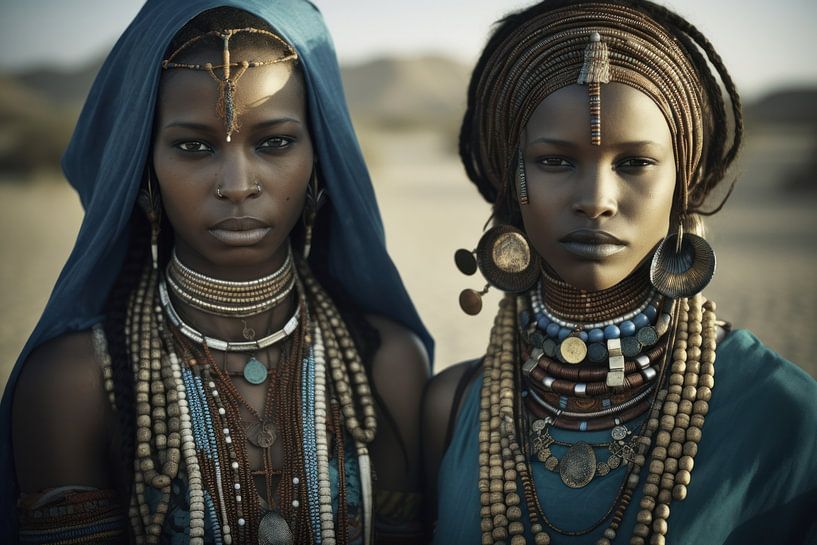 Portrait: &quot;African women&quot; by Carla Van Iersel