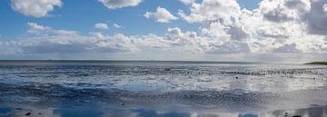 Soirée au bord de la mer des Wadden sur Marcel Pietersen