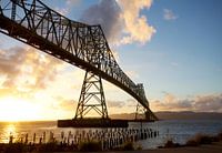 Sunset at the Astoria Bridge