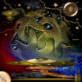 Planet of the future by Vera Laake