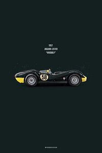 Cars in Colors, Jaguar-Lister 
