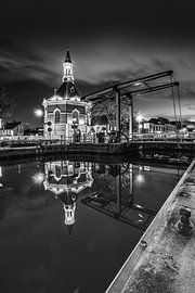 Leidschendam the Peperbus.black white by Frank Slaghuis