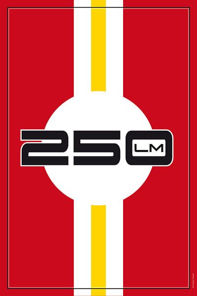 Ferrari 250LM, conception de voitures de course par Theodor Decker