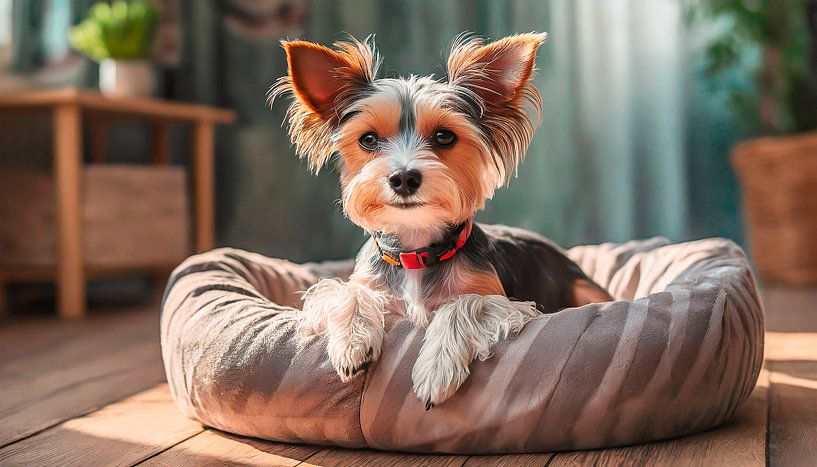 Niedlicher kleiner Terrier Hund von Mustafa Kurnaz