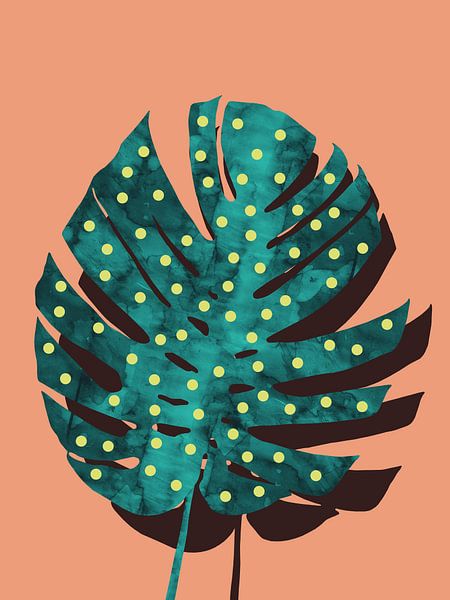 Tropisch blad 8 van Vitor Costa