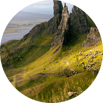 Old man of Storr op het eiland Skye van Marjolein Fortuin