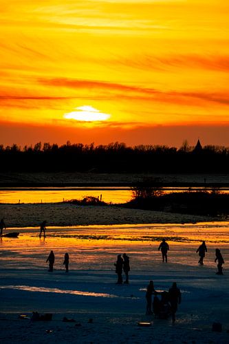 Skating on the Veerwei in Rhenen