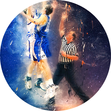 basketbal van Peter Roder