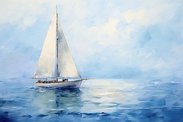 Sailing trip by Abstract Painting