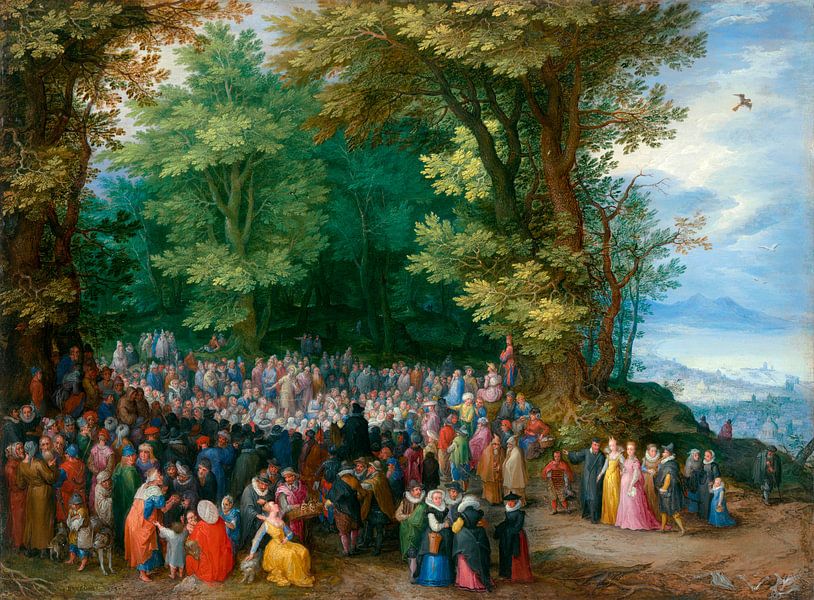De Bergrede, Jan Brueghel de Oude van Meesterlijcke Meesters