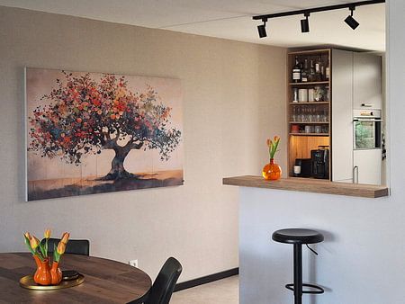 Colourful Tree Painting | Eternal Spring Magic