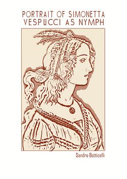 Porträt von Simonetta Vespucci als Nymphe