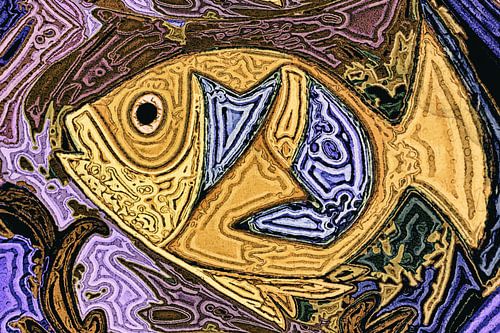 A golden fish by Anna Marie de Klerk