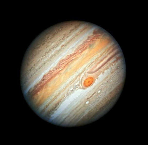 Jupiter by Hubble space telescope by Brian Morgan